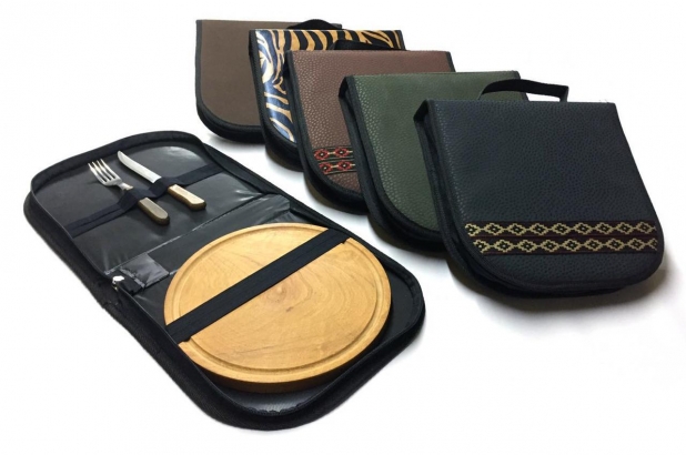 Juego asado para 1 persona  plato Ø 24 cm