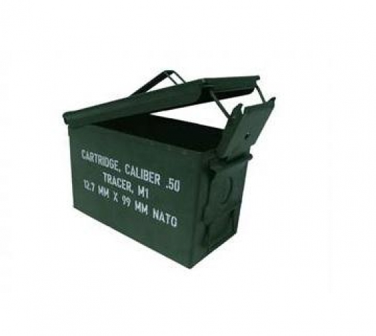 Caja metálica mediana