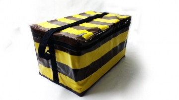 Caja de telgopor con funda de 52 x 30 x 26 cm