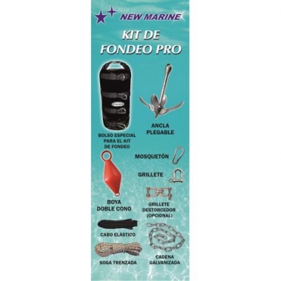 Bolso kit de fondeo New Marine 1.5 kg