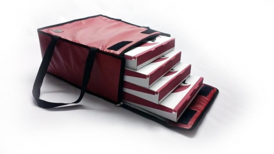 Bolso térmico para 4 cajas de 38x38 con cierre y velcro