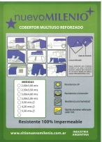 Cobertor rafia  Ø 2,60 mts